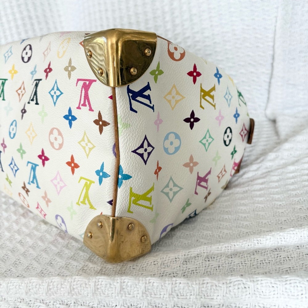 Louis Vuitton Murakami Multicolor Speedy White - Picture 4 of 9